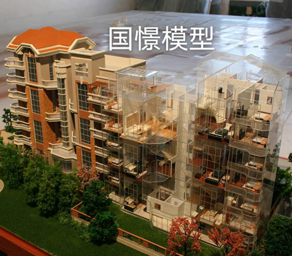临朐县建筑模型